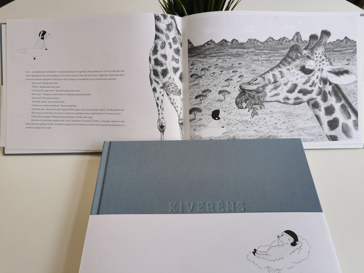 "Jo mazāks tu esi, jo tevī dzīvo lielāki sapņi, interese un dzīvesprieks. Un jo lielāks tu audz, jo lielāka vieta sevī jāatstāj mazām aušībām un nejaušībām." • Liene Bērziņa, Kitija Role "Ķiverēns" 

gramatnicaglobuss.lv/gramatas/daill…