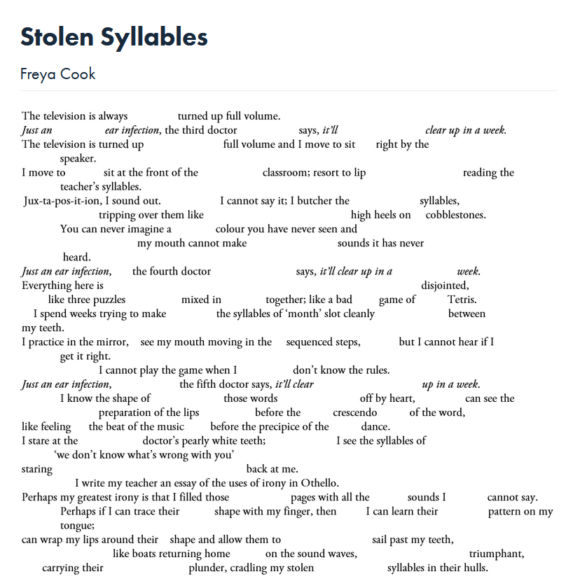 Young Poets Network tweet media