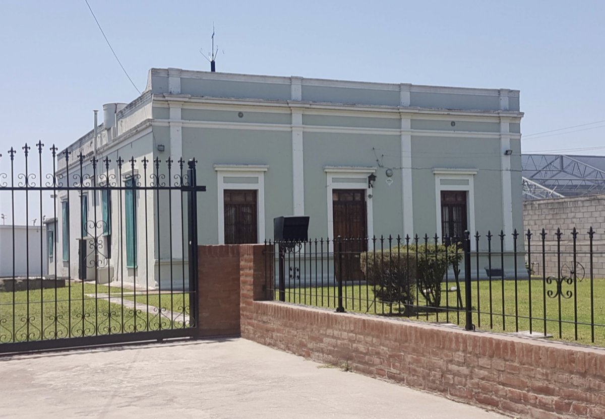 Esta es la casa donde nació Carlos Griguol, prócer de #Ferro 🚂 Está en la calle Don Bosco, en el barrio cordobés de Las Palmas  💚