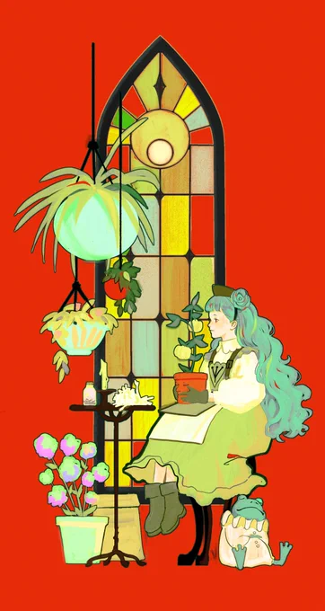 No more crop, let's see if the window will fit in 👀🌿 
