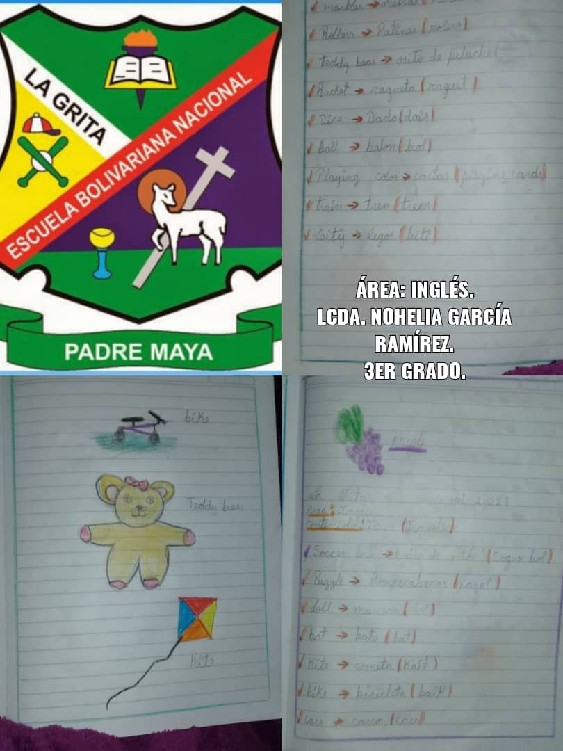 Actividades realizadas por los niños y niñas del 3er grado junto a su docente especialista de inglés, #CadaFamiliaUnaEscuela <a href="/CRAJAUREGUI2/">CRAJAUREGUI</a> <a href="/charlychaves/">Charly Rojas Chaves</a> <a href="/jaureguic1/">@jaureguic12015</a> <a href="/CLIFPJauregui/">CLIFPMV Jáuregui</a> <a href="/eduardopiate2/">eduardo piñate</a>