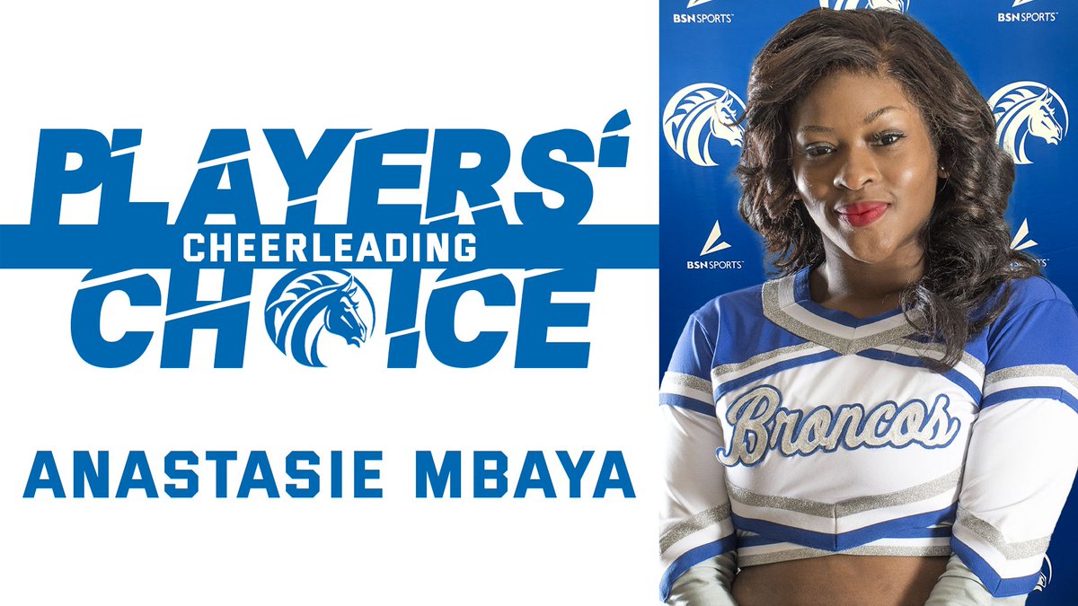 FSU Broncos (@fsubroncos) on Twitter photo The Players' Choice Award for Cheerleading goes to <a href="/_cheerphismoov/">Cheer Phi Smoov💙✨</a> Anastasie Mbaya 💙
Watch the 2020-2021 Virtual Broncos Sports Award Show ⬇️
youtube.com/watch?v=u8dfgd…
#BroncoPride 🐴 The Players' Choice Award for Cheerleading goes to <a href="/_cheerphismoov/">Cheer Phi Smoov💙✨</a> Anastasie Mbaya 💙
Watch the 2020-2021 Virtual Broncos Sports Award Show ⬇️
youtube.com/watch?v=u8dfgd…
#BroncoPride 🐴
