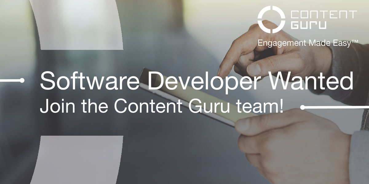 cgchirp's tweet image. Are you an experienced and talented #SoftwareDeveloper looking for a new role in an expanding, global tech company? As part of our continued growth, we’re looking for Software Developers to join our innovative #ApplicationsEngineering department. Apply: okt.to/UJfbTI