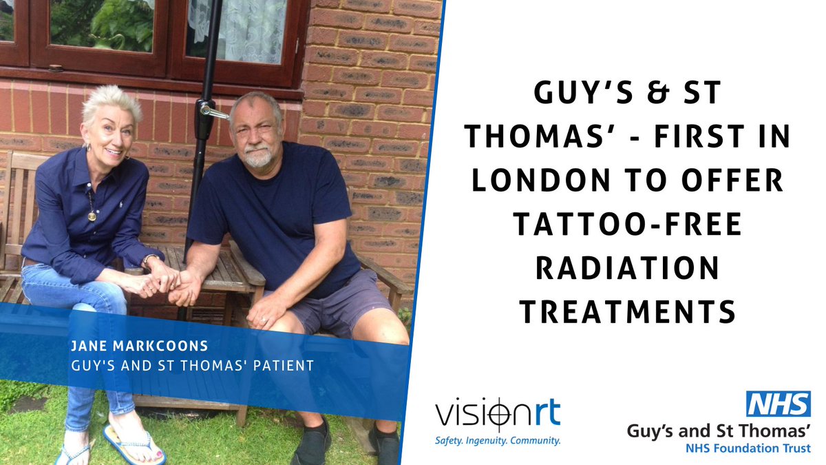Guy's and St Thomas' (<a href="/GSTTnhs/">Guy's and St Thomas'</a>) has become the first NHS Trust in London to offer tattoo-free radiation treatment to their #breastcancer patients, thanks to their adoption of AlignRT® SGRT technology. 
Learn more: visionrt.com/2021/05/06/guy…
#radonc #radiotherapy