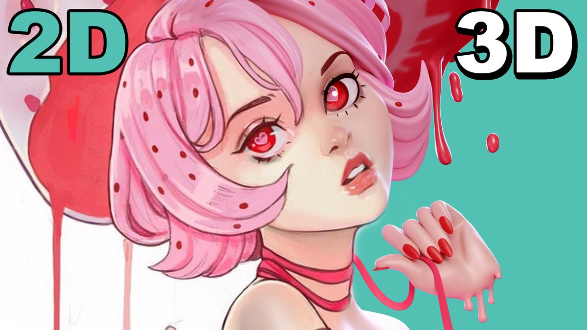 Follygon's tweet photo. I am SUPER excited to announce my Patreon today! 🤩 I've created a Patreon because I want to spend more time creating 3D characters and sharing that process with you!

Link to Patreon and new video in comments :) https://t.co/r6iUdsDxAP