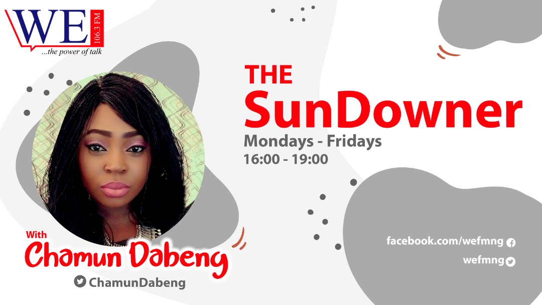 wefmng's tweet photo. IT’S TIME FOR THE SUNDOWNER ON @WEFNG JOIN @CHAMUNDABENG ON A RIDEALONG AS SHE TAKES YOU ON A SMOOTHE RIDE HOME WITH GREAT MUSIC, GREAT DISCUSSIONS AND MUCH MORE!
#MUSIC #FROMTHEPOT #TODAYINHISTORY #FAMOUSBIRTHDAYS #THEPOWEROFTALK https://t.co/n18P4etijf