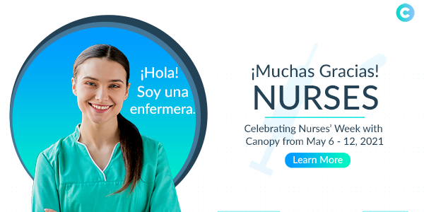 withCanopy's tweet image. Did you know that a Gallup poll has ranked nurses as the most compassionate, honest, and trusted profession for eighteen consecutive years now? Celebrate the #NursesWeek #withCanopy and unlock more benefits of #MedicalSpanish here: hubs.li/H0MJHCb0