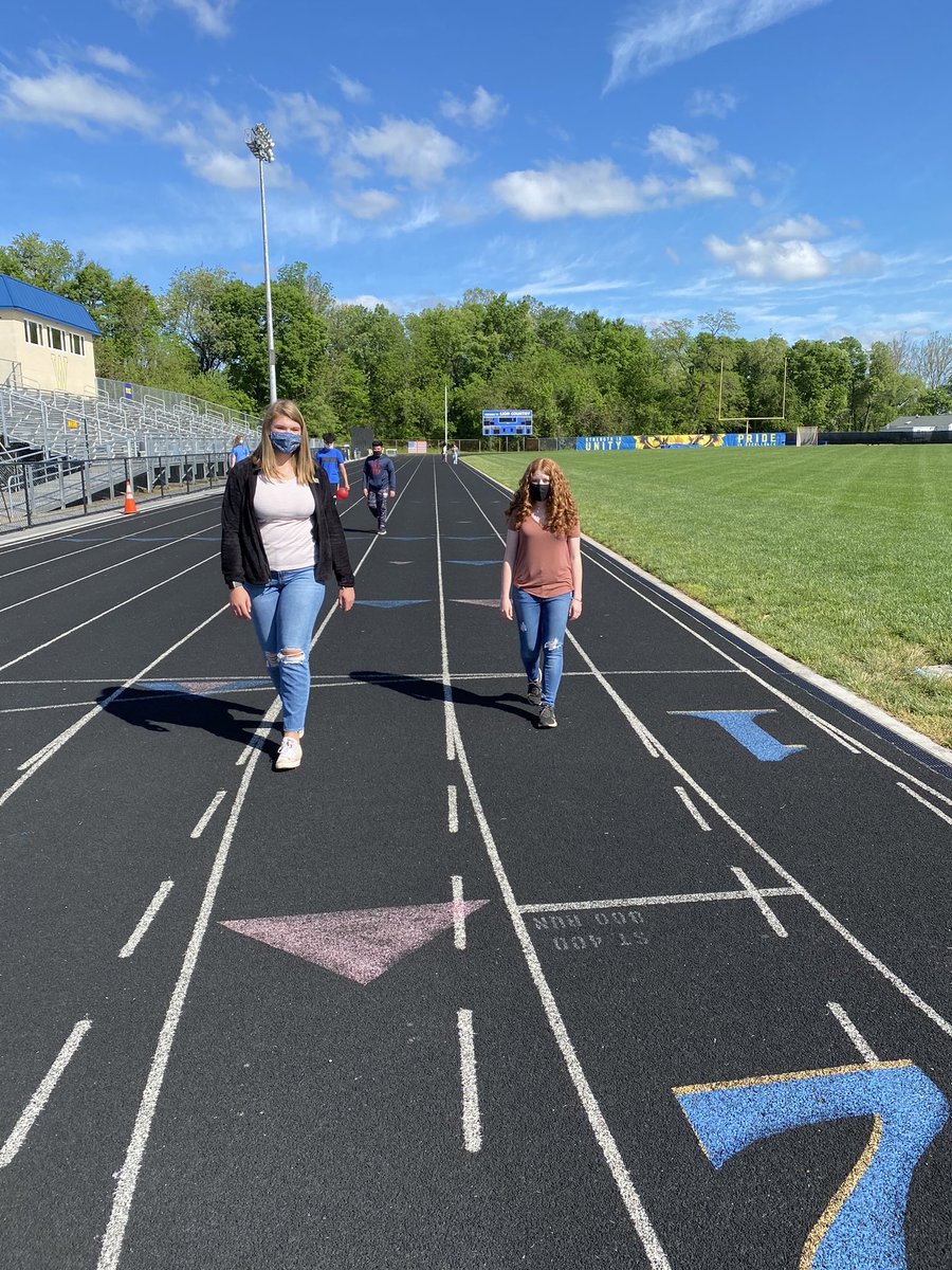 WHS students supporting Mental Health Walk. #WHSmentalhealth2021 #CMHMMaryland