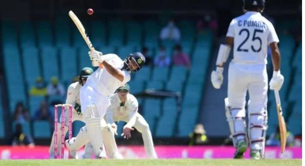 After winning the second match of the series it was important to draw the next match or win it to keep the series alive. So in the 4th innings of Sydney test when India's score was102/3 pant was promoted up the order after taking his time he started Counter attacking lyon.