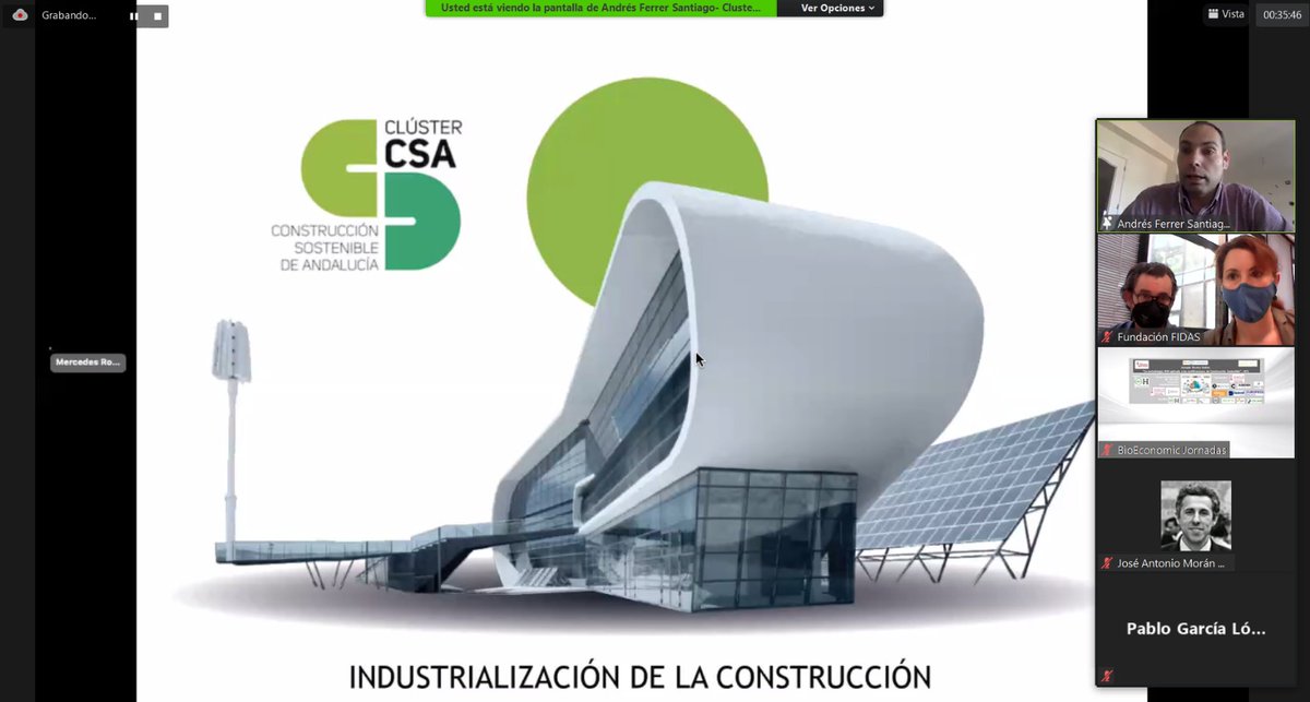FundacionFidas's tweet photo. Ahora mismo iniciando el Webinar exclusivo FIDAS y @Bioeconomic “Construcción Industrializada, Modular, Ciclo de Vida + BIM”
@COASevilla @COArqCordoba
@SOUDAL_ES
@Plan_REIH
#BioBIM-#BioModular
@AsidekAutodesk
@Daikin_es @GerflorIberia @Geberit_ES https://t.co/uRQhAHcq7P