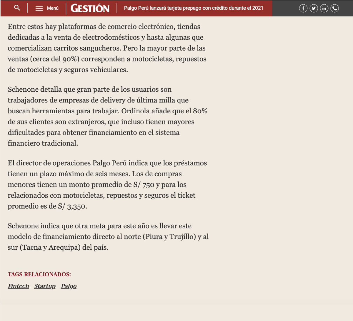 Palgo Perú tweet media