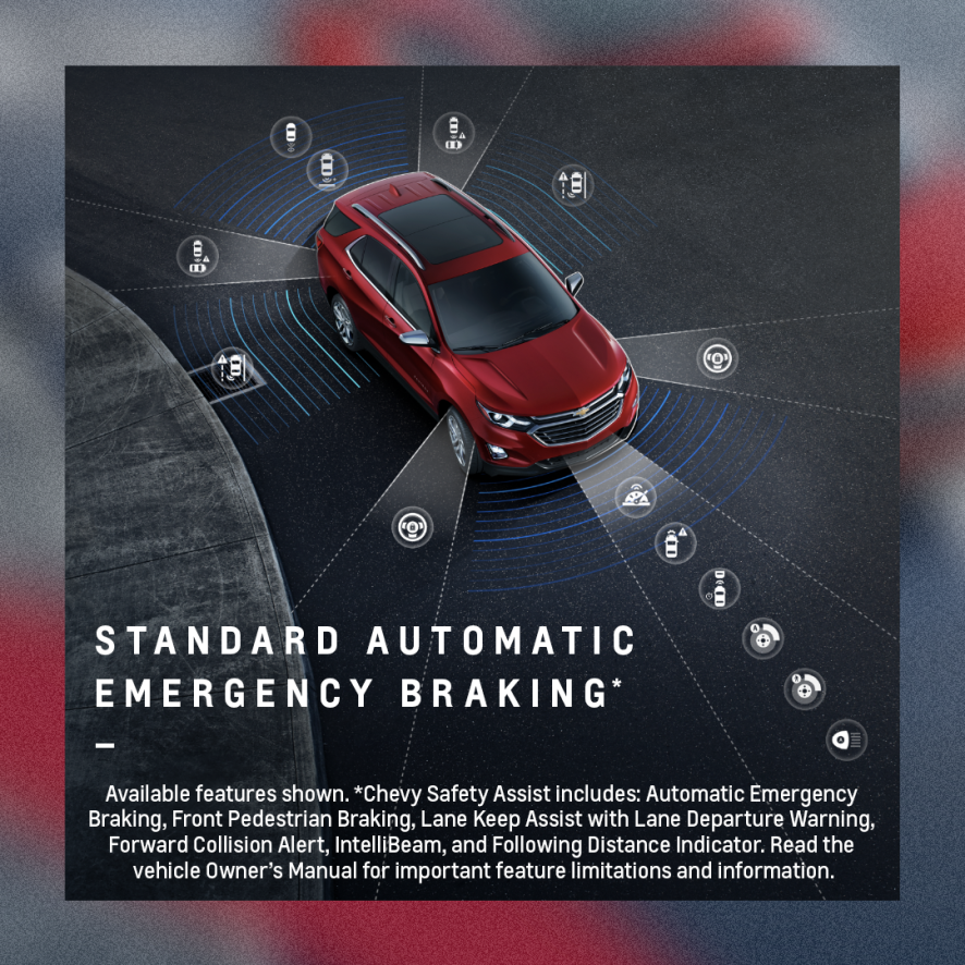 VolChevy's tweet photo. Equipped with standard Chevy Safety Assist, including features like Automatic Emergency Braking, the new 2021 Equinox will make you feel confident and secure behind the wheel. #VolunteerChevrolet #ChevyDealer #Chevy #Equinox #FindNewRoads https://t.co/NxIQyRuDjI