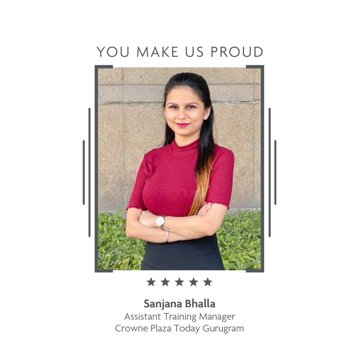 CrownePlazaGGM's tweet photo. We congratulate our team members for being conferred with the Corona Warrior Award by IIHM. Your committment has made all the difference.

 #StaySafeStayHealthy #CrownePlazaGurugram #CrownePlaza #IHGWayOfClean https://t.co/DsoLsWtuDC