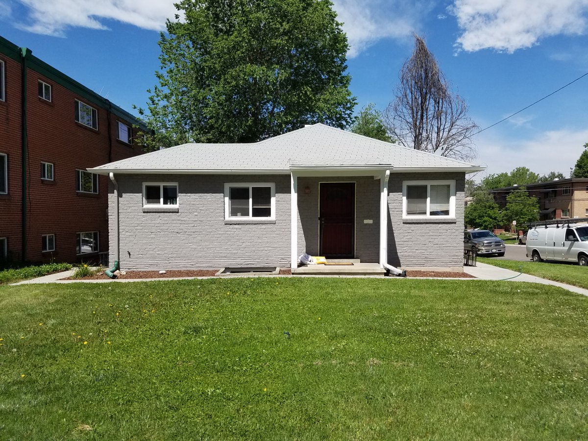 In 2014, we found this gem of a 4-plex near the University of Denver. My partner, Chris, and I bought it. It was the first multifamily deal that we ever did. We self-managed and did all of the renovations ourselves.