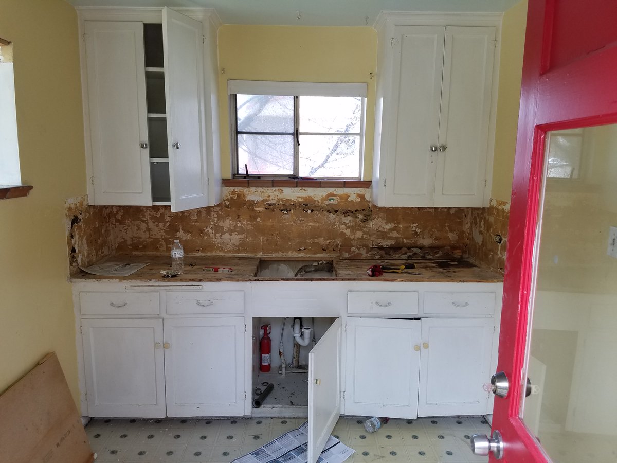 Property was in pretty rough shape as it had been owned by an absentee owner who had not spent a dime on it. The 1brs were renting for about $500 and the 2brs for about $750. Nobody complained about the condition because the rent was so low.