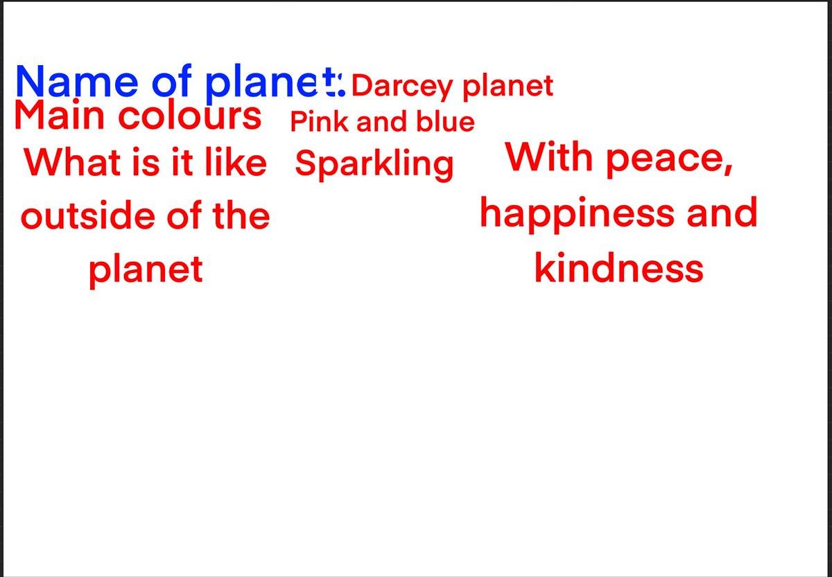 This is great from Darcey! 🚀👩🏻‍🚀 Amazing job! #ABCSpaceDay