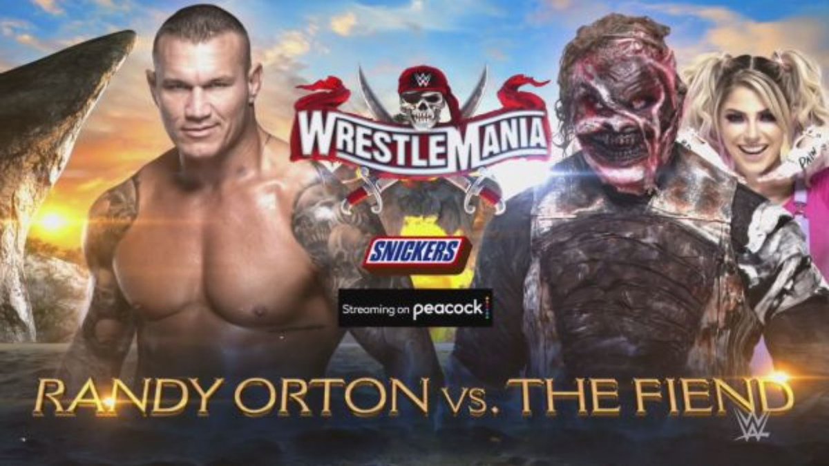 11. The Fiend vs Randy Orton WrestleMania 37
