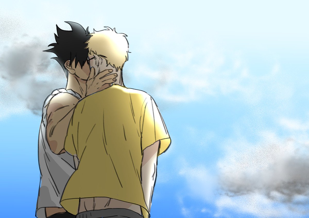 A kiss

#クロ月が出会った日
#5月6日はクロ月が初めて出会った日
#クロ月 #kurotsuki #kurotsukki