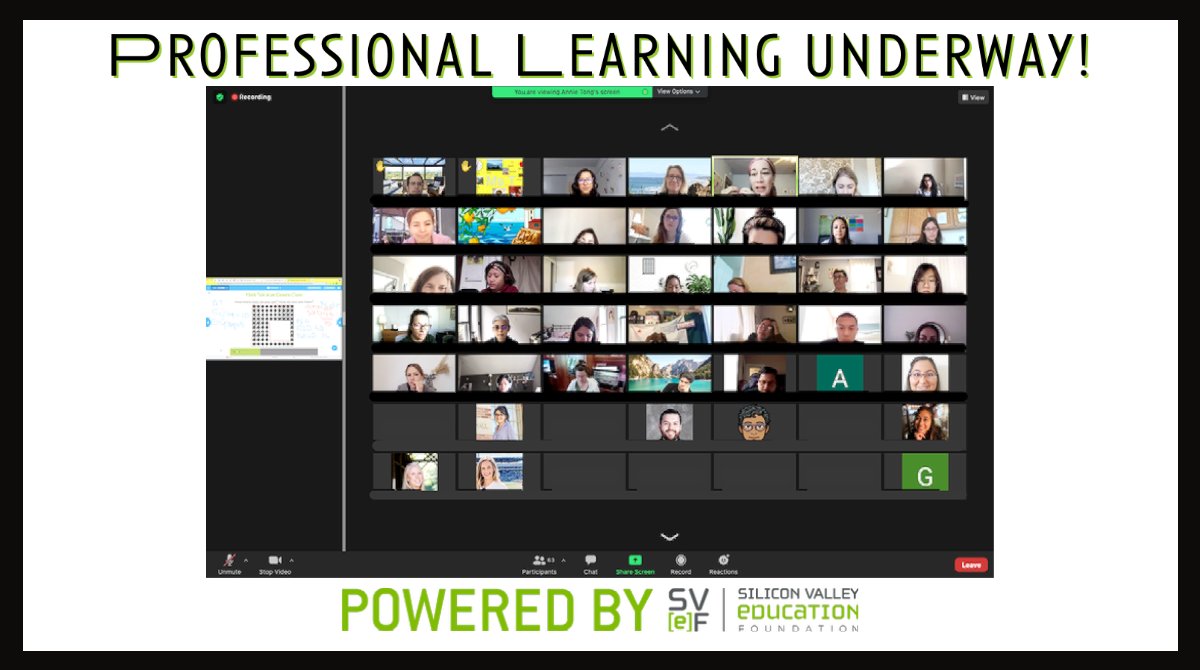 svefoundation's tweet image. Elevate [Math] Professional Learning is underway!
Did you know Computer Science is looking for teachers? Another PL for the CS program starts on May 15th. Interested in being a CS Summer teacher? 
More information: svefoundation.org/careers
#STEMEd, #SummerTeaching, #SummerJobs