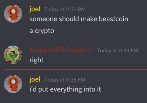 beastcoins 🍪 crypto coming soon lads

going full elon here