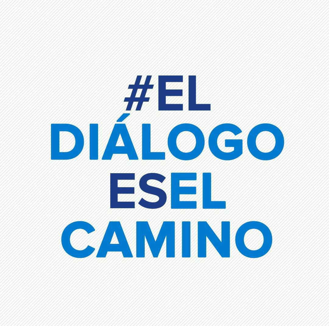 #ElDialogoEsElCamino Debemos entender que vivimos en el mismo lugar. Y si no llegamos a un acuerdo pues no lograremos la unidad. El diálogo ante todo.