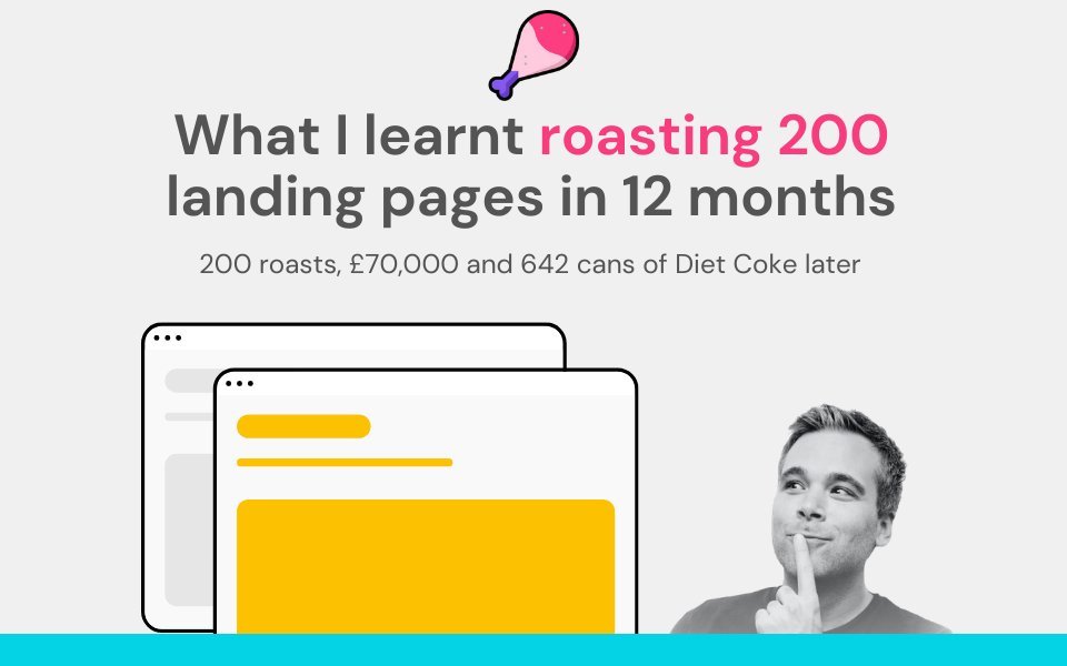 You can also read this thread in blog form: https://blog.roastmylandingpage.com/landing-page-roasts/Which includes the 45 things I learnt running a productised business for a year.