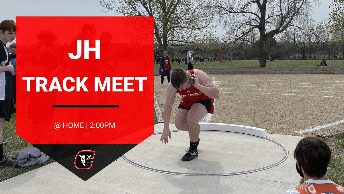 Come out and support our JH Track team at their home meet! Good Luck today!!
