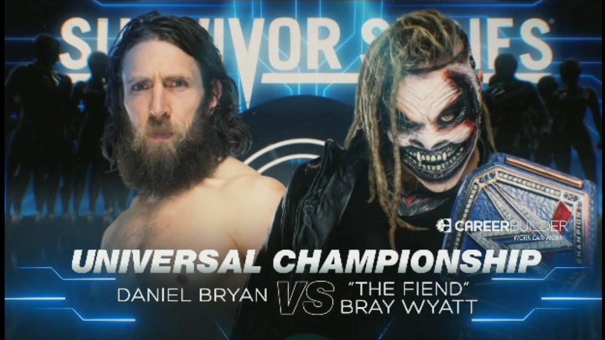 3. The Fiend vs Daniel Bryan Universal Championship Survivor Series 2020