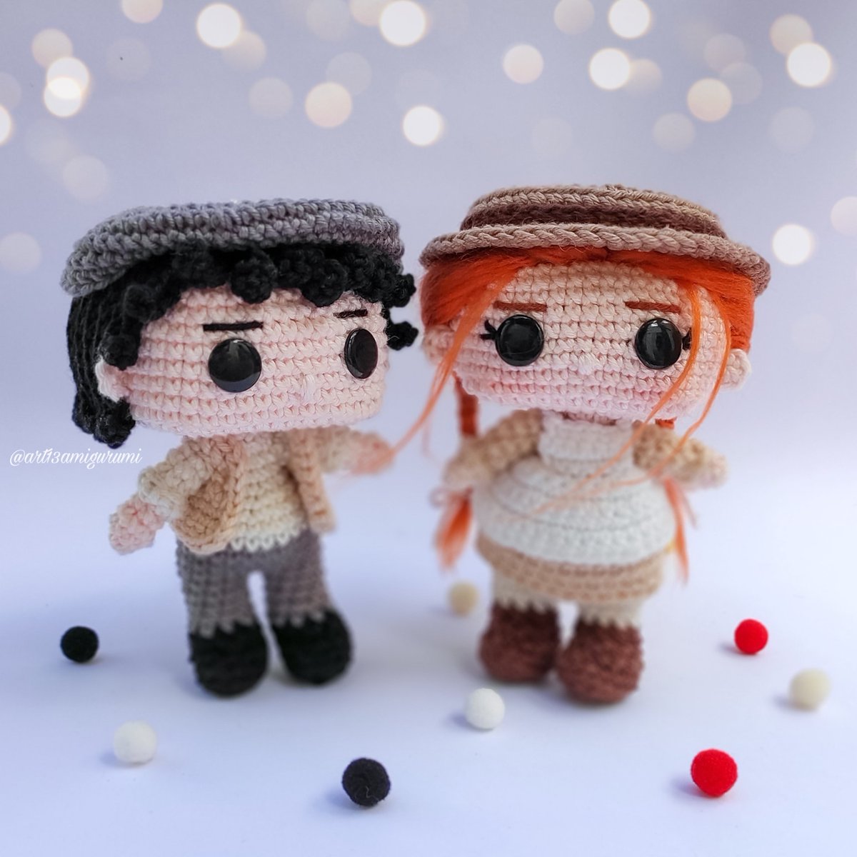 csSteph_'s tweet image. Mais alguém ama essa série? Anne e Gilbert 🌼🥰

#annewithane | Anne | #gilbert | Amigurumi | crochet pattern | crochê |