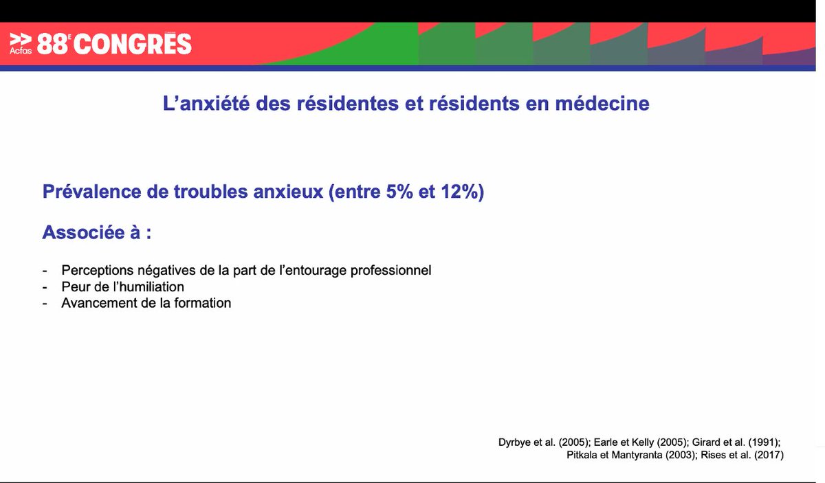 Acfas éducation (@acfaseduc) on Twitter photo <a href="/universitelaval/">Université Laval</a> <a href="/AcfasSante/">Acfas santé</a> « La #prévalence de #troubles #anxieux des #résidents et #résidentes en #médecine varient entre 5 et 12% » - <a href="/richard_rioux/">Richard Rioux</a> de <a href="/fiusmm/">Fondation IUSMM</a>
.
#ACFAS #AcfasC549 #santé #mentale #anxiété #médecine #IUSMM <a href="/universitelaval/">Université Laval</a> <a href="/AcfasSante/">Acfas santé</a> « La #prévalence de #troubles #anxieux des #résidents et #résidentes en #médecine varient entre 5 et 12% » - <a href="/richard_rioux/">Richard Rioux</a> de <a href="/fiusmm/">Fondation IUSMM</a>
.
#ACFAS #AcfasC549 #santé #mentale #anxiété #médecine #IUSMM