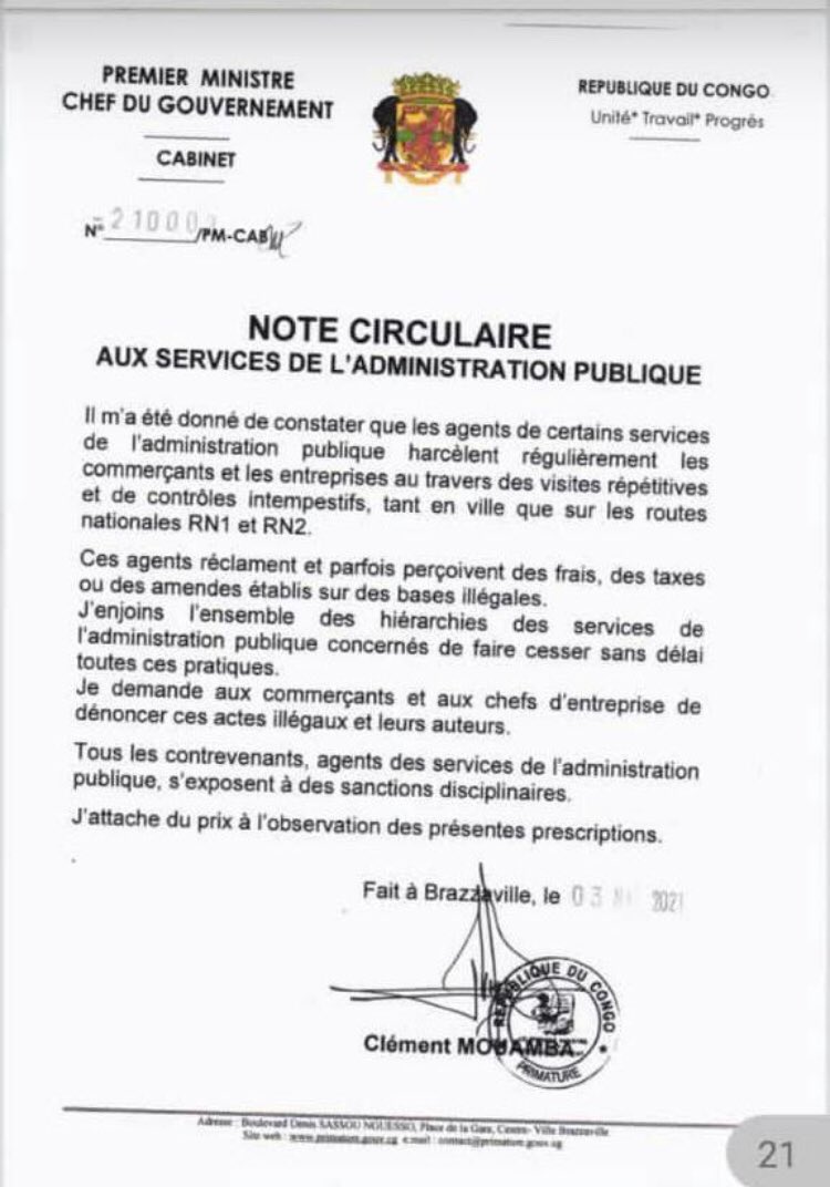 Ayons le courage de dénoncer ce genre de comportement illégale de nos agents. 
#ChezMoiAuCongo
<a href="/Chezmoiaucongo1/">CONGO🇨🇬BRAZZA🇨🇬OFFICIEL</a>