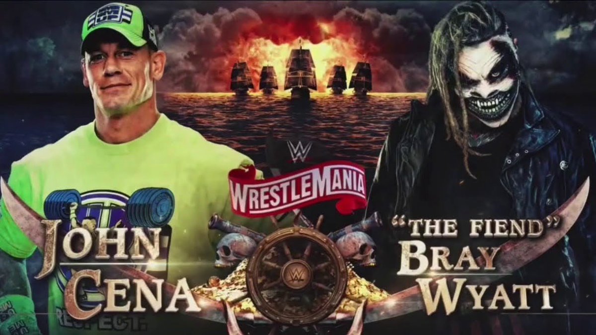 1. The Fiend vs John Cena FireFly Funhouse Match WrestleMania 36