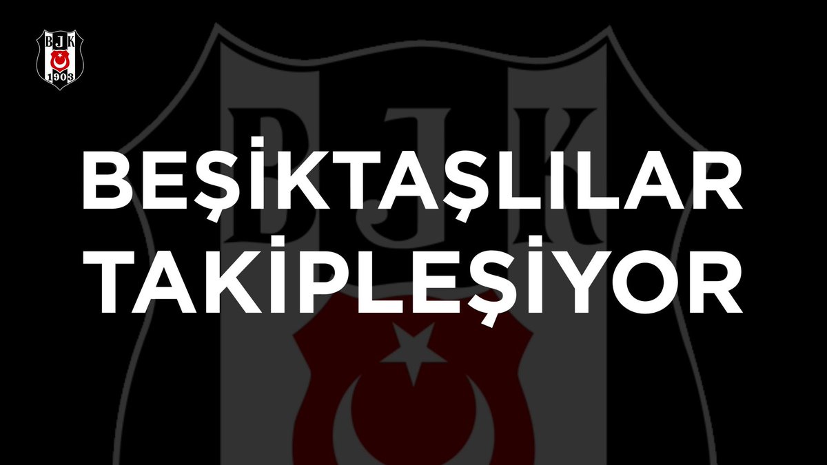 🦅ŞAMPİYONLUK YOLUNDA GÜÇLÜ BEŞİKTAŞ İÇİN TAKİPLEŞİYORUZ🦅

#LiderBeşiktaş 
#BeşiktaşlılarTakipleşiyor 

🦅Bu tweet'i RT'le
🦅Yoruma takipçi sayını yaz (Gelişimi görmek için)
🦅RT LİSTESİNİ TAKİP ET(Olmazsa olmaz)
🦅Takip edenleri geri takip et
🦅Gt yoksa katılma lütfen