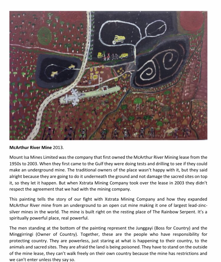 Garawa elder Jack Green’s submission to the Juukan Gorge Parliamentary InquiryMacArthur River Mine Site 2013 https://www.aph.gov.au/DocumentStore.ashx?id=16f7c3be-086e-4372-8212-9752a68a504c&subId=706218