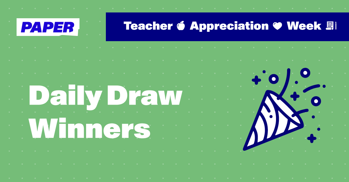 🎉 Today's winners: Ms. Preston, RUSD Secondary Virtual Program@RiversideUSD Mr. Priefer, @SanJacintoHS, @SanJacintoUSD Mr. Meder, @SanMarcosMiddle, @SanMarcosUSD Mr. Nimmo, @SegerstromFHS, @SantaAnaUSD Ms. Mcallaster@ShivelaLIFE, @MurrietaUSD #TeacherAppreciationWeek2021