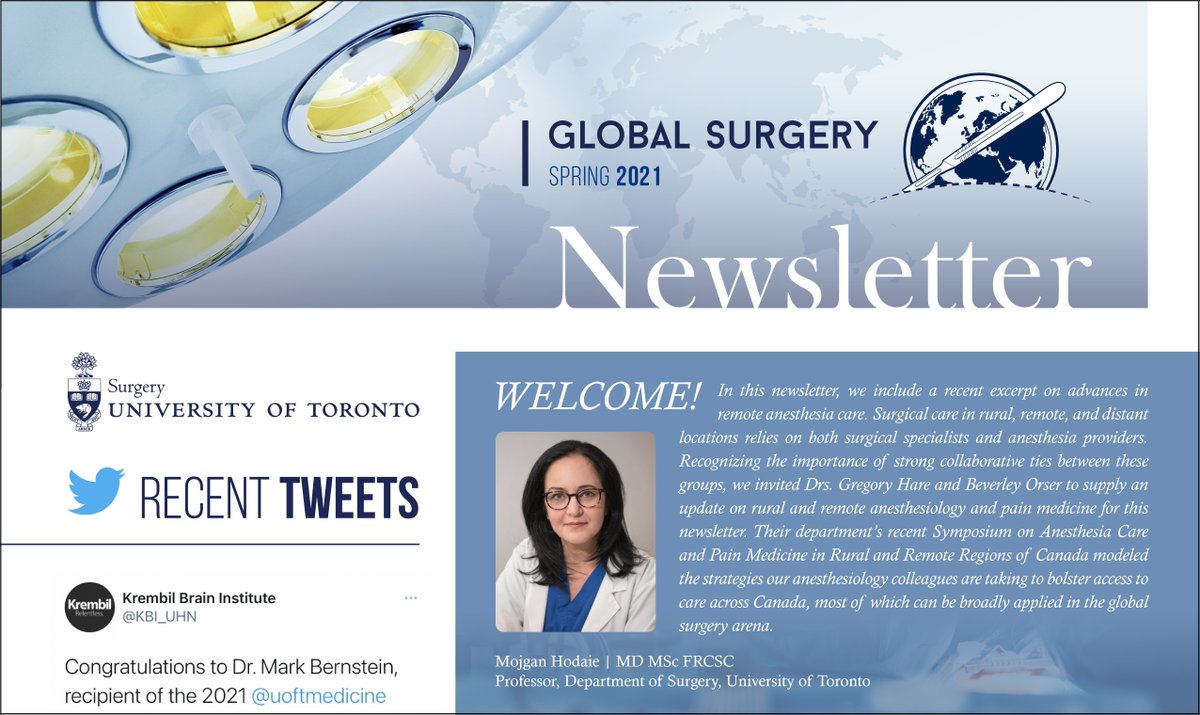 U of T Department of Surgery (@uoftsurgery) on Twitter photo Read the latest issue of the Global Surgery newsletter <a href="/UofTGlobalSurg/">UofT Global Surgery</a> <a href="/UofTSurgery/">U of T Department of Surgery</a> at surgery.utoronto.ca/global-surgery… Read the latest issue of the Global Surgery newsletter <a href="/UofTGlobalSurg/">UofT Global Surgery</a> <a href="/UofTSurgery/">U of T Department of Surgery</a> at surgery.utoronto.ca/global-surgery…
