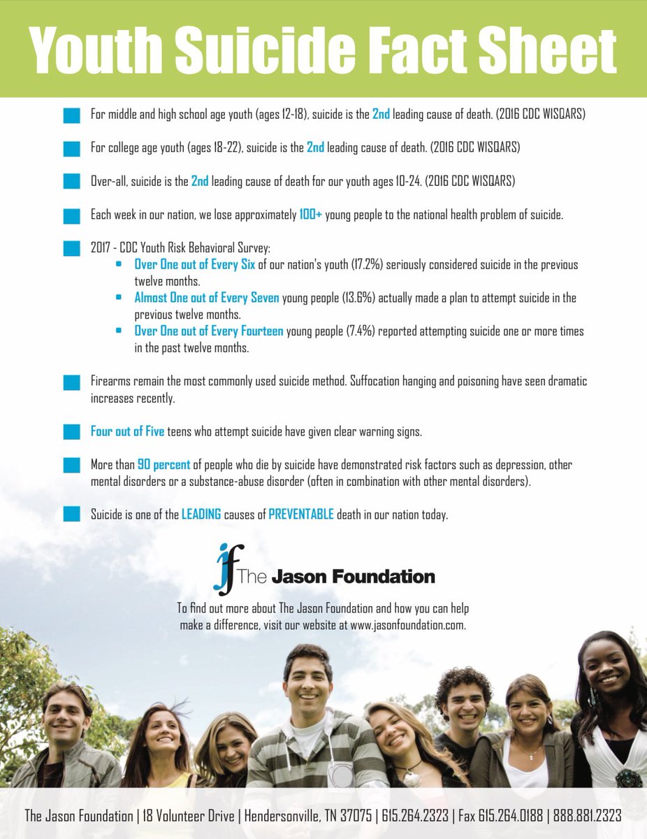 Mental Health Month check in. Here are some facts about youth suicide. This is a serious topic we don’t take lightly. Take a second to look this over and use these resources if necessary. #MentalHealthMonth