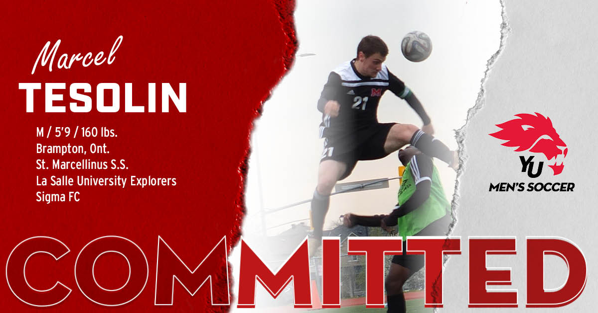 Also joining the family and the men's soccer program are Marcus, Jason and Marcel! 🦁 #yorku #lionpride  2/2