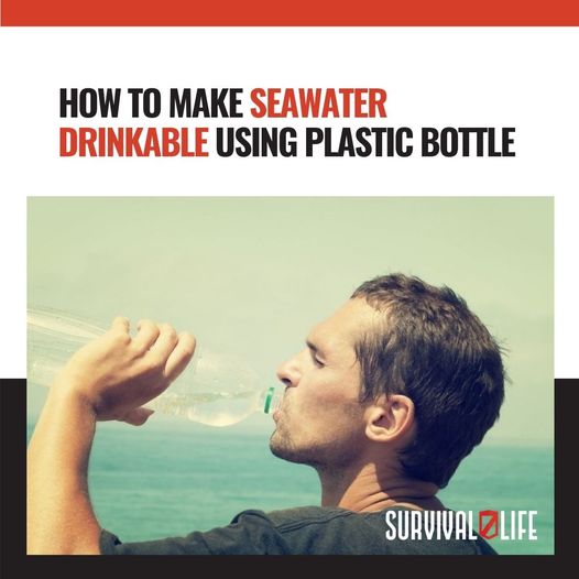 Being lost at sea and risk dying of dehydration is the world’s greatest irony. Therefore, learning how to make seawater drinkable is a vital skill every survivalist needs.

Discover how to make seawater drinkable in six easy steps in the article link bit.ly/3t8uwtd
