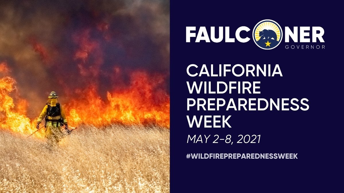 We’ve had a dry winter, which means we’re in for a serious fire season. 

Keep up to date and stay prepared with the latest by going to: readyforwildfire.org #wildfirepreparednessweek