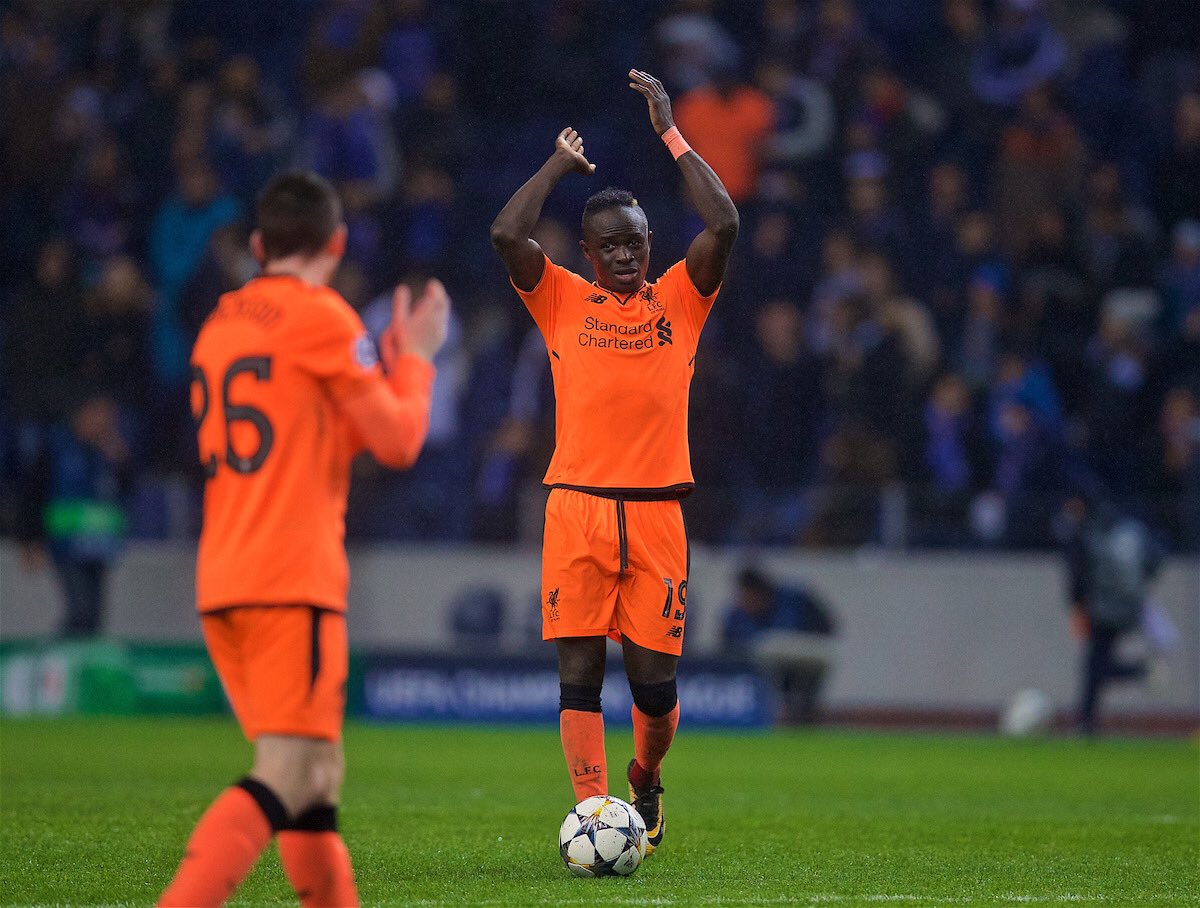 His first Liverpool hat-trick on the big stage.