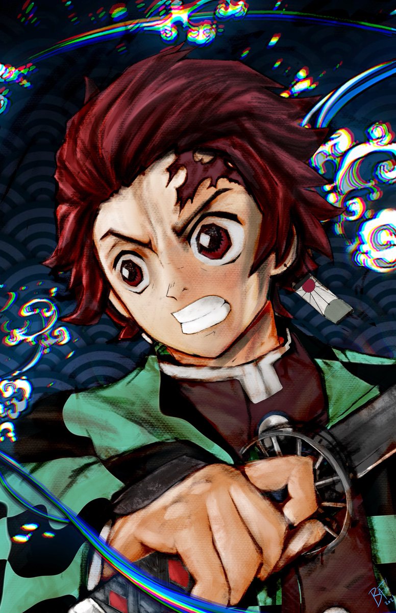 Mugen Train was godlike, have some Tanjiro art from last week! #MugenTrain #DemonSlayer #Procreate #digitalart #kimetsunoyaiba