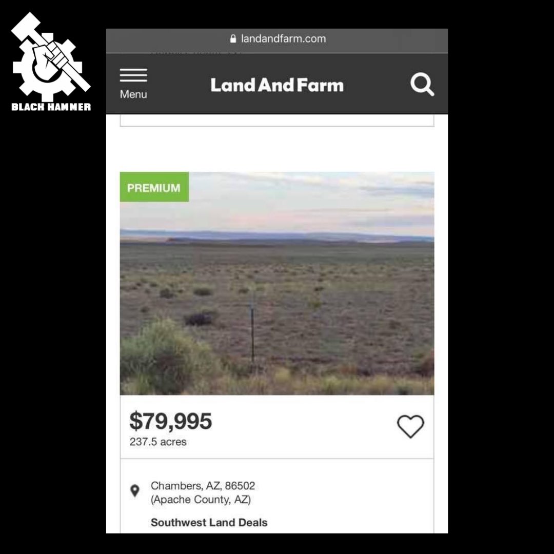 Also for those that say we couldn’t have bought 200 Acres of land, for less than 1 Million Dollars ! You might want to check with a Real-estate Agency you  ! Did you forget Amerikkka is going through a GREAT DEPRESSION?! Therefore land is selling for RECORD CHEAP right now!