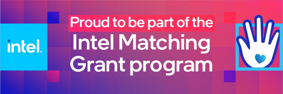Thanks @intelireland who recently announced their Matching Grant donation for 2021. We are proud to be part of the Matching Grant program + have received €1511.36 from the work completed by parent, Maria O’Neill - an Intel employee
#matchinggrant #intelinvolved #volunteer