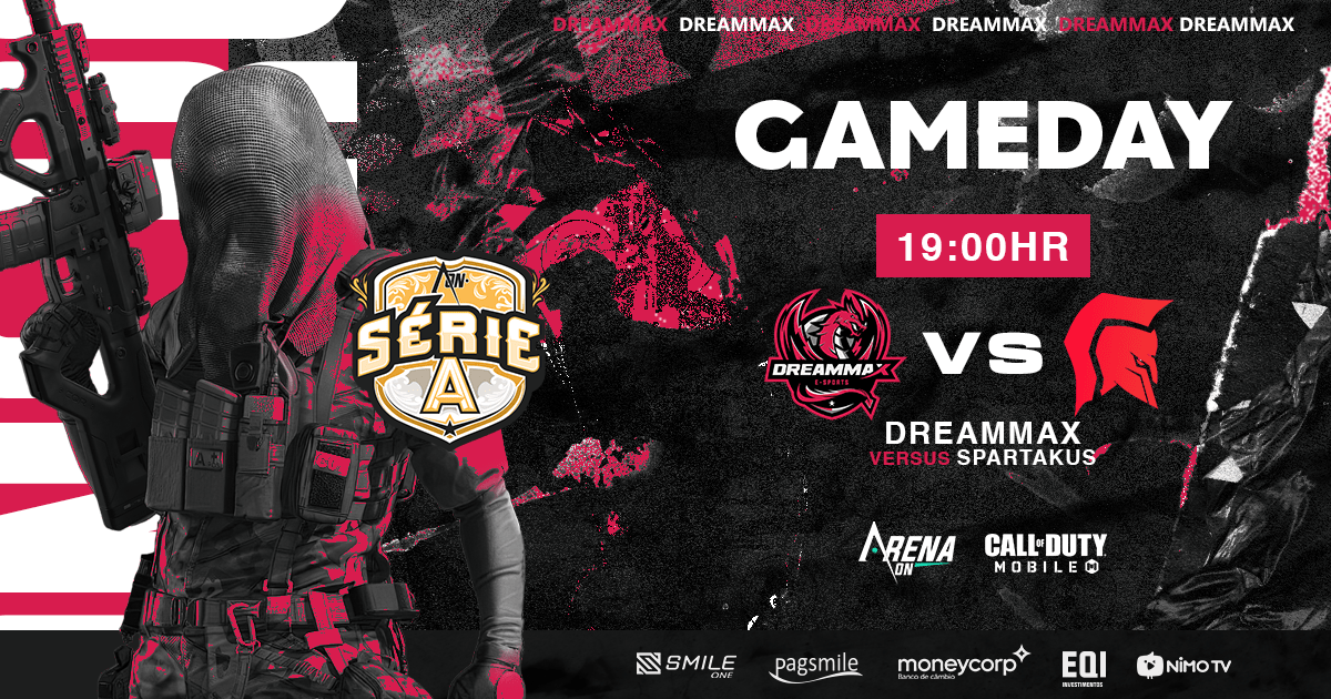 dreammaxesports's tweet photo. DMX contra a Spartakus, pela Arena On - Serie A.

📅 Hoje 🕐19h00
https://t.co/YUXWzPYsB4

GoDMX!

#ArenaOn #SerieA #CallOfDutyMobile #CallOfDuty #CoD #CoDM #DreamMax #GoDMX #DMX #esports #EsportesEletronicos #SmileOne #PagSmile #Moneycorp #EQIinvestimentos #NimoTV https://t.co/i4T5Q5BDDy