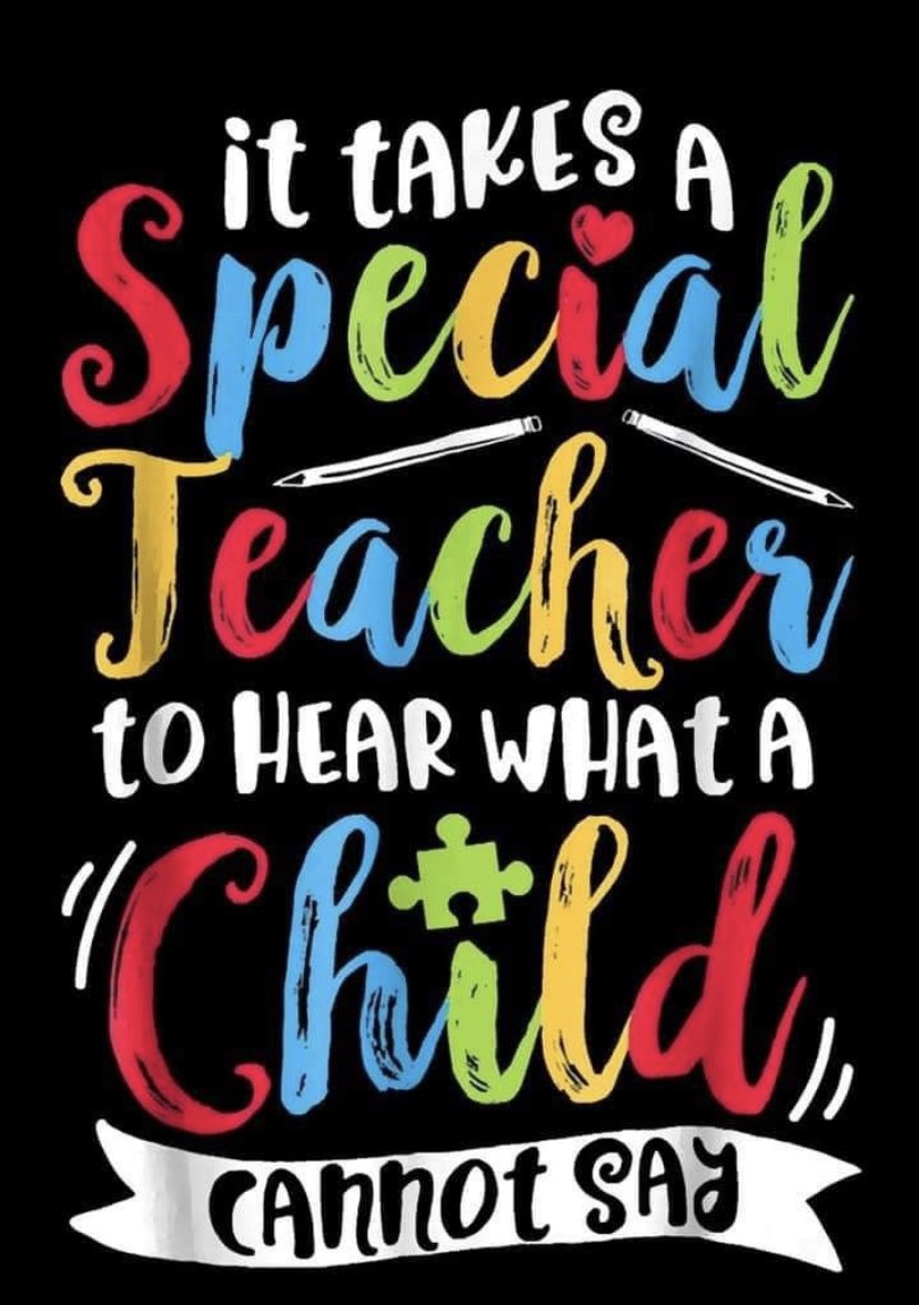 The week is almost over, but I will continue to celebrate the amazing work my Special Education T’s do here @ERHSOfficial