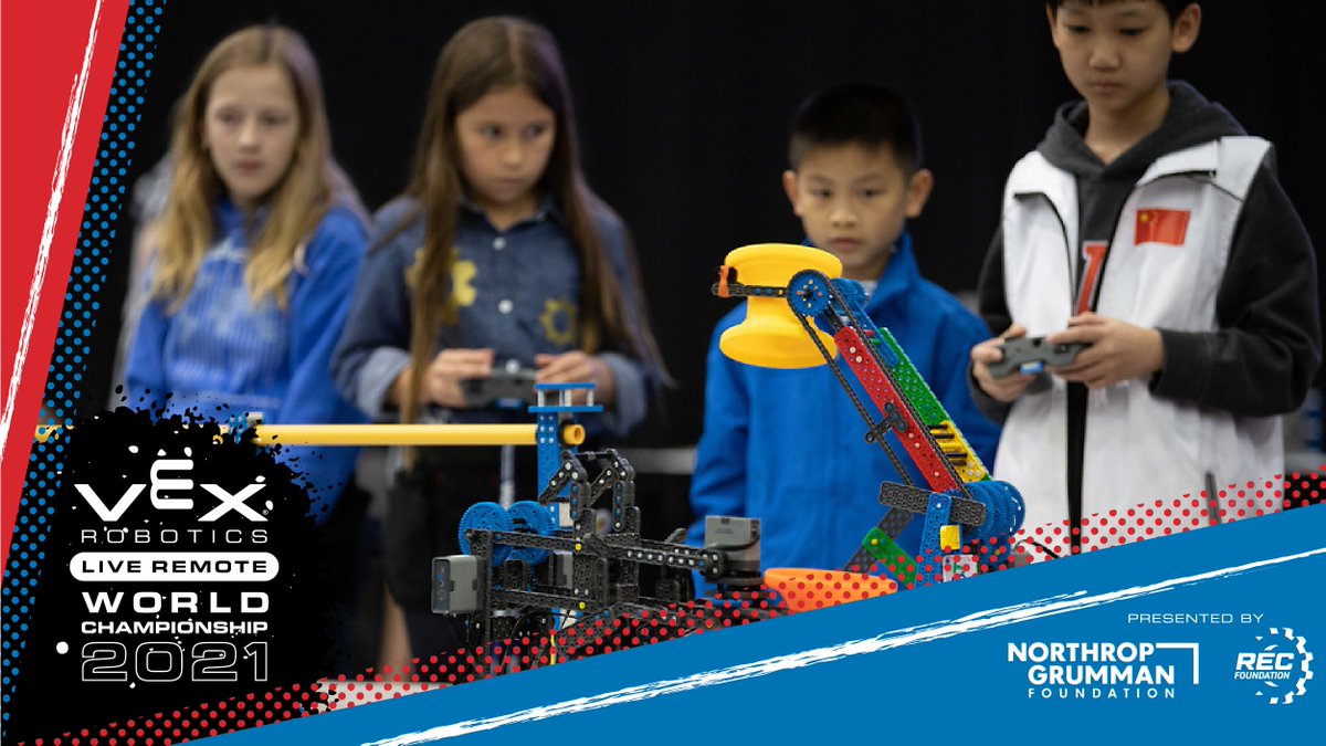 REC_Foundation's tweet image. Dan Mantz shares excitement for Live Remote #VEXWorlds with #Techstination: youtu.be/yxvotZq2HwY 

Watch #VEXWorlds live on the REC Foundation YouTube Channel starting May 17! vexworlds.com #omgrobots @VEXRobotics