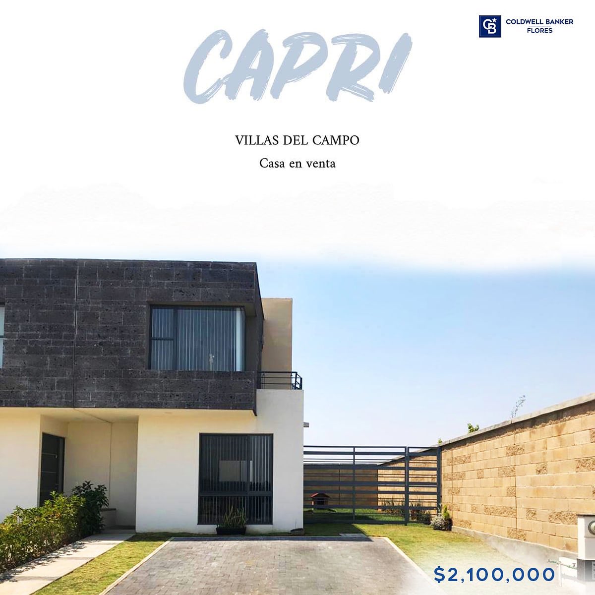 Casa en venta fracc. Villas del campo modelo "CAPRI", Calimaya. 
$2,100,000
#inmobiliaria​​ #calimaya​​ #villasdelcampo​​​​ #coldwellbankerflores
