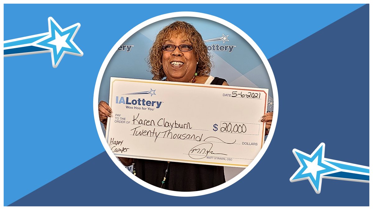 Iowa Lottery on Twitter "Lawrence Hackman of Lawler claimed a 50,000