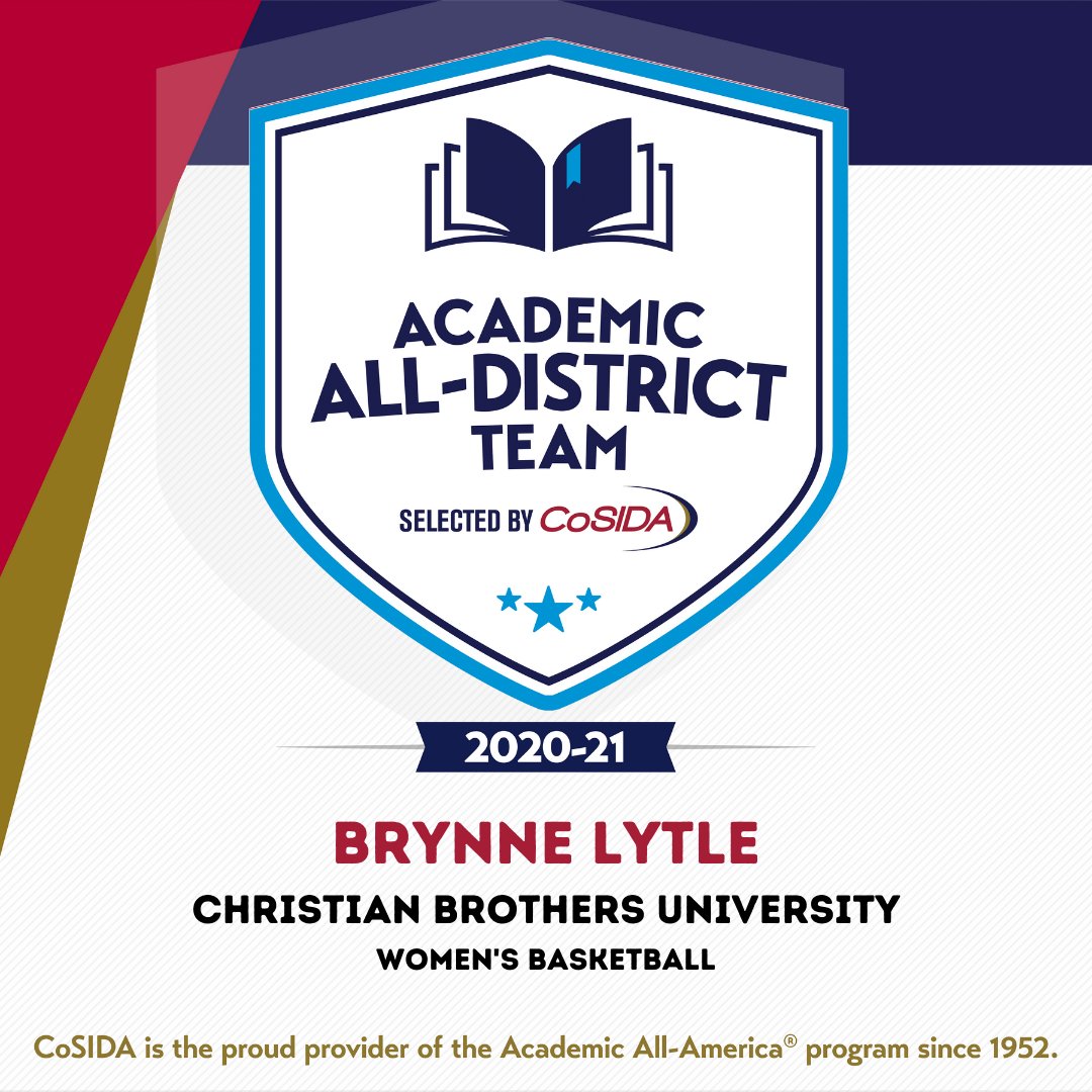She got it done with the 🏀 and the 📓! Congrats to <a href="/BrynneLytle/">Brynne Lytle</a> who has been named Academic All-District by <a href="/CoSIDAnews/">College Sports Communicators</a>! #Compete #FindAWay #BUCNation